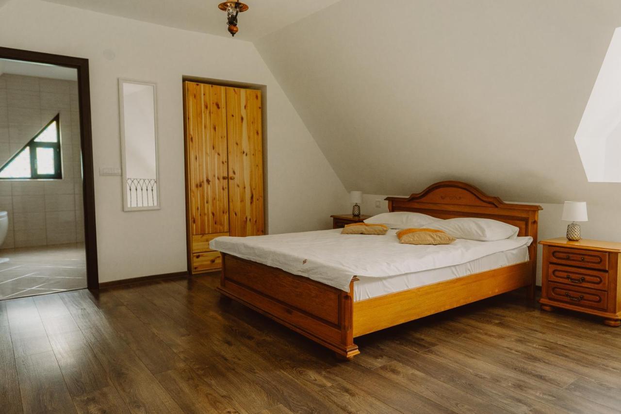 Vila Alsace Podu' Cu Lanturi Bacău Buitenkant foto